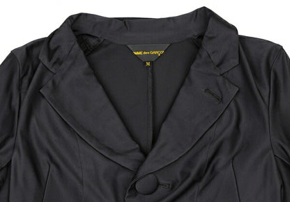 COMME des GARCONS Stretch Jersey Jacket Black Size M