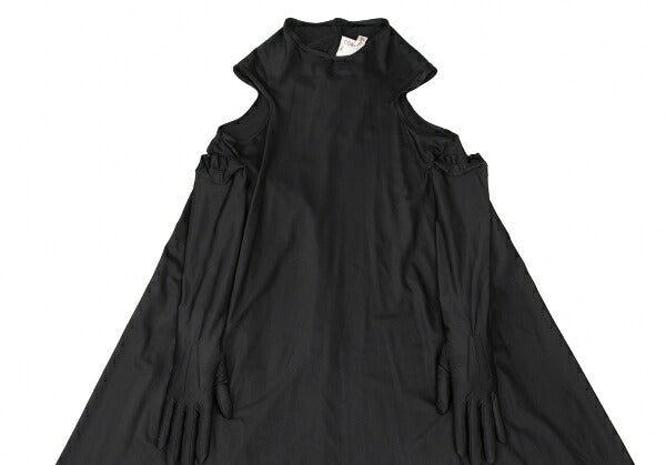 COMME des GARCONS 3D Glove Design Stretch Dress Black Size S