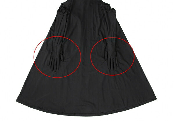 COMME des GARCONS 3D Glove Design Stretch Dress Black Size S