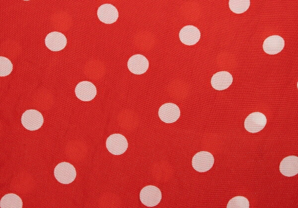 COMME des GARCONS Cupro Dot Print Shirt Red/White Size S