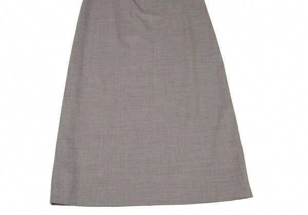 YOSHIE INABA Beaded Sleeveless Dress Gray Size 9