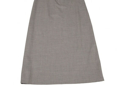 YOSHIE INABA Beaded Sleeveless Dress Gray Size 9