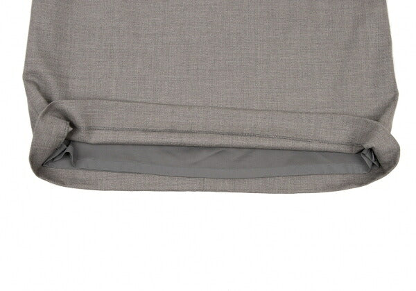 YOSHIE INABA Beaded Sleeveless Dress Gray Size 9