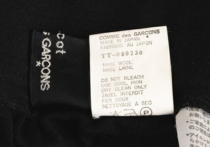 tricot COMME des GARCONS Stretch Wool Skirt Black Size S