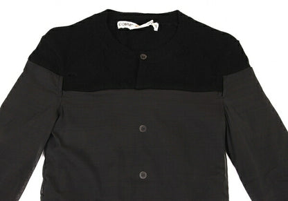 COMME des GARCONS Chiffon Layered Cardigan Black Size SS