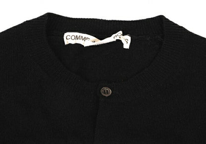 COMME des GARCONS Chiffon Layered Cardigan Black Size SS