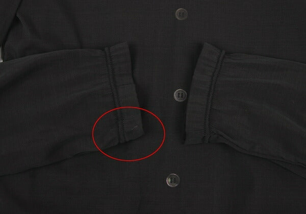 COMME des GARCONS Chiffon Layered Cardigan Black Size SS