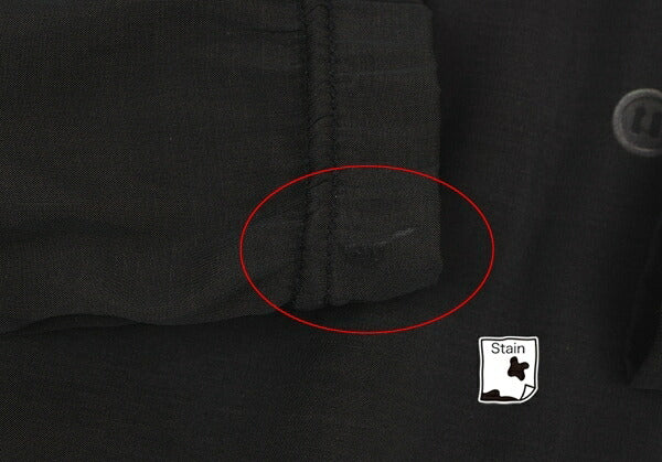 COMME des GARCONS Chiffon Layered Cardigan Black Size SS