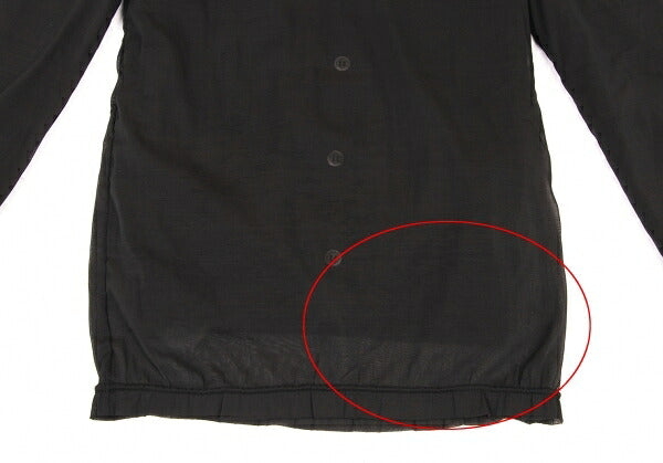 COMME des GARCONS Chiffon Layered Cardigan Black Size SS