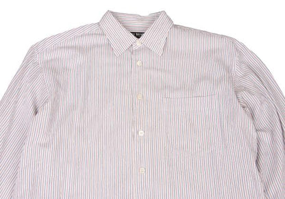 ISSEY MIYAKE WHITE LABEL Crinkle Tricolor Shirt White Size 1