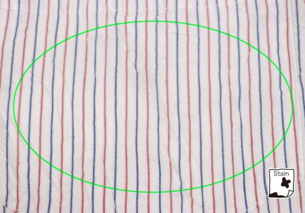 ISSEY MIYAKE WHITE LABEL Crinkle Tricolor Shirt White Size 1