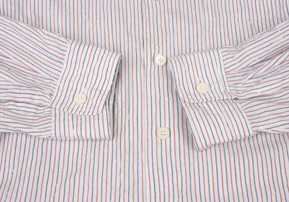 ISSEY MIYAKE WHITE LABEL Crinkle Tricolor Shirt White Size 1