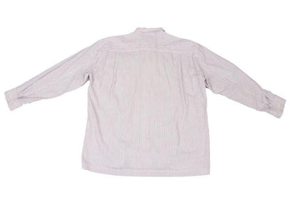 ISSEY MIYAKE WHITE LABEL Crinkle Tricolor Shirt White Size 1