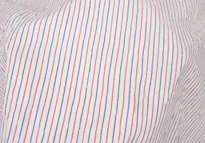 ISSEY MIYAKE WHITE LABEL Crinkle Tricolor Shirt White Size 1