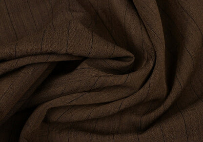 tricot COMME des GARCONS Wool Stripe Skirt Brown Size M