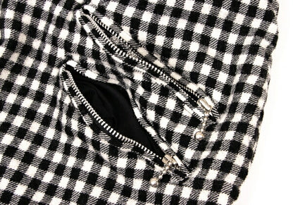 JUNYA WATANABE COMME des GARCONS Wool Gingham Jacket Size M