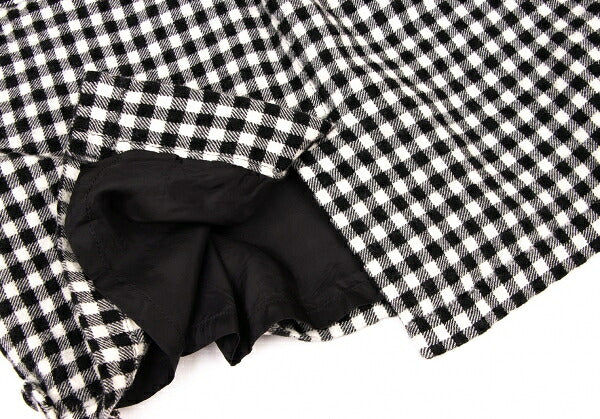 JUNYA WATANABE COMME des GARCONS Wool Gingham Jacket Size M