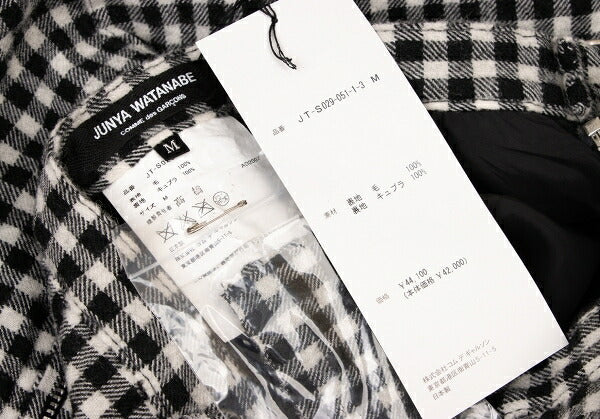 JUNYA WATANABE COMME des GARCONS Wool Gingham Jacket Size M