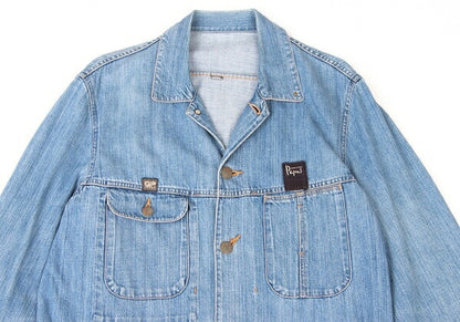 Papas Logo Patch Denim Light Blue Size LL