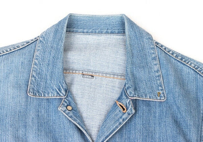 Papas Logo Patch Denim Light Blue Size LL