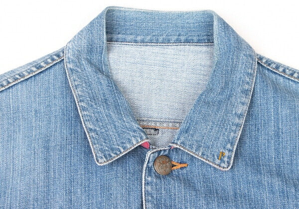 Papas Logo Patch Denim Light Blue Size LL