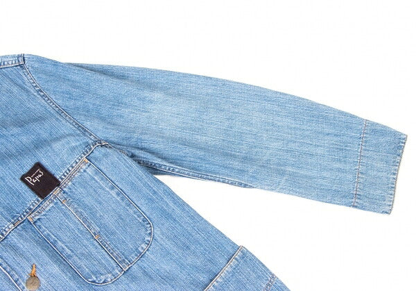 Papas Logo Patch Denim Light Blue Size LL