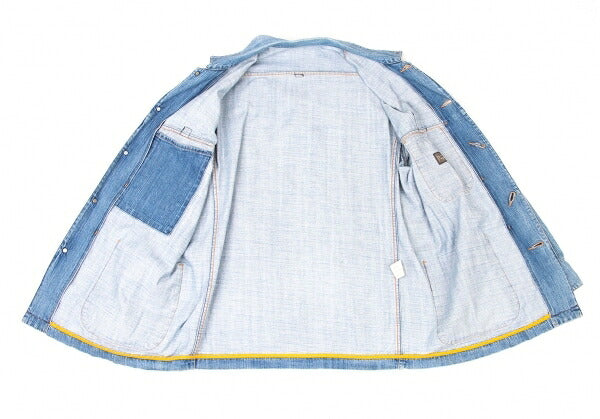 Papas Logo Patch Denim Light Blue Size LL