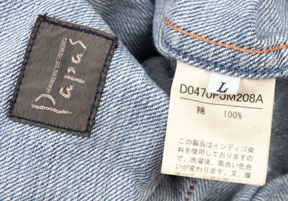Papas Logo Patch Denim Light Blue Size LL