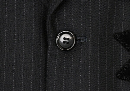 COMME des GARCONS HOMME PLUS Wool Velour Jacket Black Size S