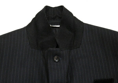 COMME des GARCONS HOMME PLUS Wool Velour Jacket Black Size S