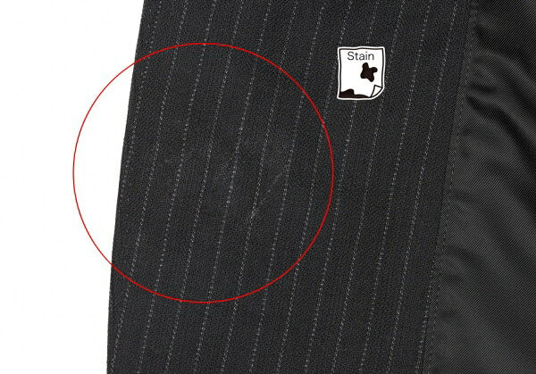 COMME des GARCONS HOMME PLUS Wool Velour Jacket Black Size S