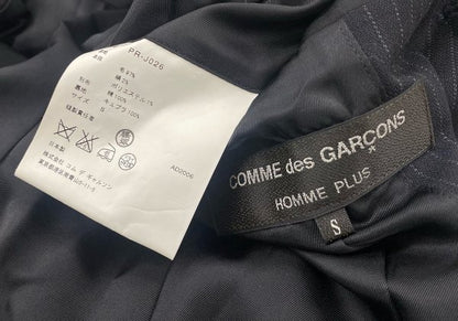 COMME des GARCONS HOMME PLUS Wool Velour Jacket Black Size S