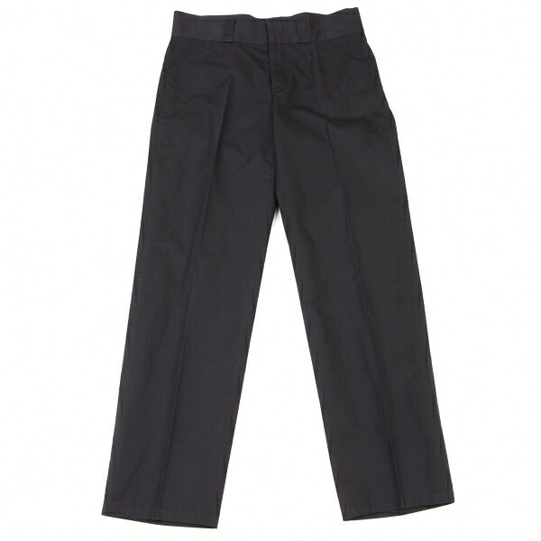 GUCCI Black Cotton Silk Center Press Pants Size 38
