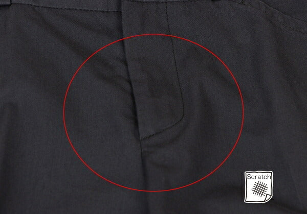 GUCCI Black Cotton Silk Center Press Pants Size 38