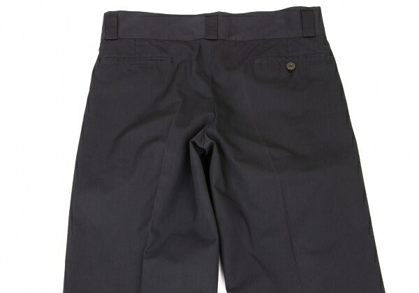 GUCCI Black Cotton Silk Center Press Pants Size 38