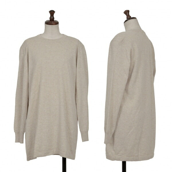 yoshie inaba Cashmere Crewneck Sweater Beige Size M