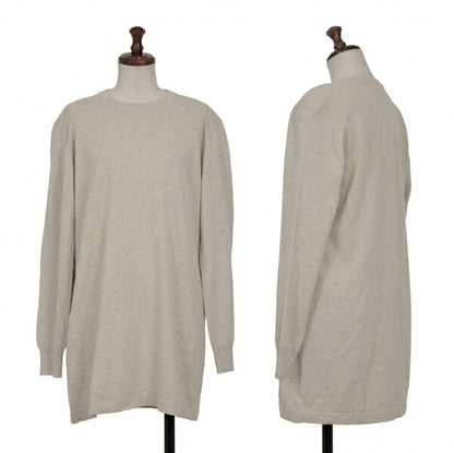 yoshie inaba Cashmere Crewneck Sweater Beige Size M
