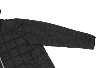 Karl Helmut Padded Quilted Hooded Jacket Black Size L