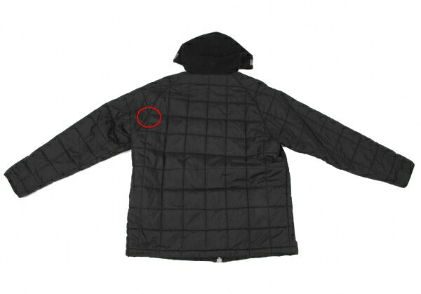 Karl Helmut Padded Quilted Hooded Jacket Black Size L