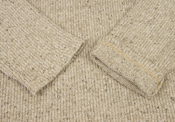 Karl Helmut Logo Stitch Raglan Knit Sweater Beige Size L