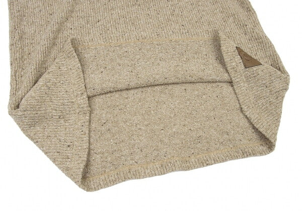Karl Helmut Logo Stitch Raglan Knit Sweater Beige Size L