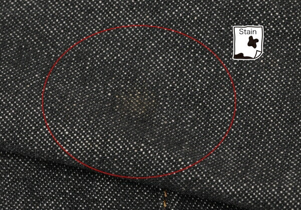 PINK HOUSE Logo Embroidered Taping Denim Jacket Black Size M