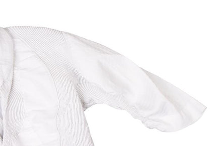 ISSEY MIYAKE 3D Steam Stretch Pleat Jacket White Size 2