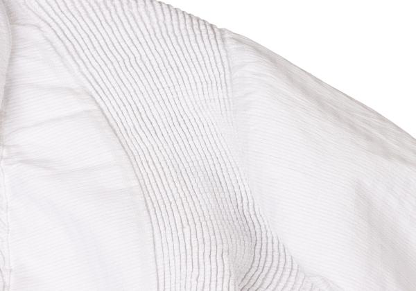 ISSEY MIYAKE 3D Steam Stretch Pleat Jacket White Size 2
