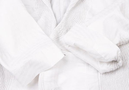 ISSEY MIYAKE 3D Steam Stretch Pleat Jacket White Size 2