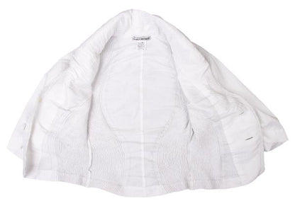 ISSEY MIYAKE 3D Steam Stretch Pleat Jacket White Size 2