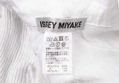 ISSEY MIYAKE 3D Steam Stretch Pleat Jacket White Size 2