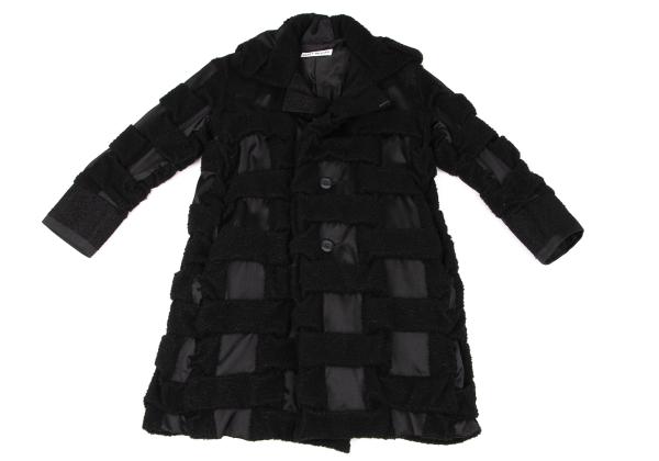 ISSEY MIYAKE 15AW 3D Weave Coat Black Size 2