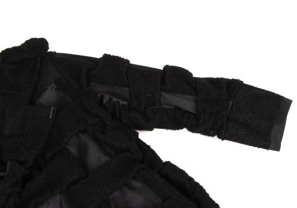 ISSEY MIYAKE 15AW 3D Weave Coat Black Size 2