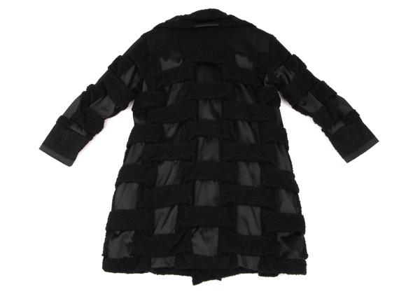 ISSEY MIYAKE 15AW 3D Weave Coat Black Size 2